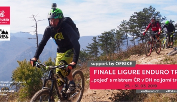 Pozvánka: Trail trip Finale Ligure s Ondrou Fialou